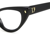 Montatura vista Dsquared Donna D2 0116BLACK49 - D2 0116BLACK49
